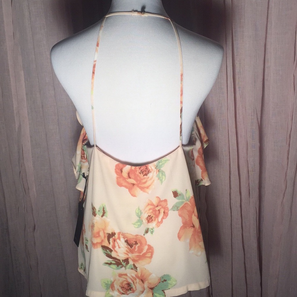 Forever 21 Size M Floral Top - Picture 3 of 4